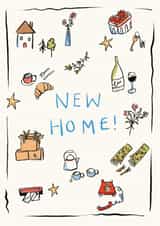 Classic New Home Card - Illustrations - New Home! created by Lauren Barclay