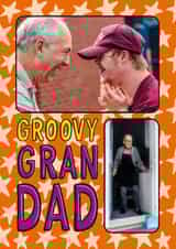 Personalised Birthday Photo Card created by TeePee Creations - Fun Birthday/Father's Day Card - Groovy Grandad