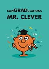 Cute Graduation Card - Mr. Clever - Mr. Men created by Mr. Men