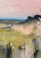 Arty Birthday Card - Have A Lovely Birthday - Painting created by Heidi Clawson Art