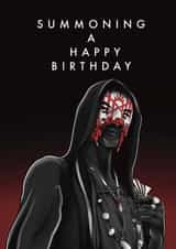 Fun Birthday Card - Sleeptoken - Summoning A Happy Birthday created by Maddie Doherty