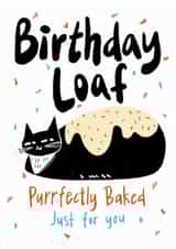 Cute Birthday Card – Birthday Loaf created by StudiOllie