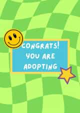 Cute Congratulations Card - Congrats! You Are Adopting - Adoption created by The Mummy and Me Diaries