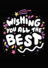 Shooting Star - Wishing You All The Best Card created by DefinitelyJenny Illustration