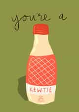 Cute Anniversary Card - Kewpie Mayo - Kewtie created by @JessRoseDraws