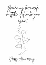 Funny Anniversary Card for significant other created by Bonnie Stevenson