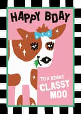 Cute Birthday Card - Classy Moo created by Sanders de Roeper
