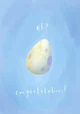 Oh? Cute New Baby Card - Nostalgic Pokemon reference created by Studio Snow