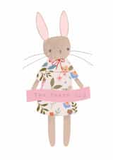 Banner Bunny 2nd Birthday Card created by Vicky Carpenter