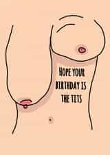Hope your Birthday is the tits! created by PoppyDufrance