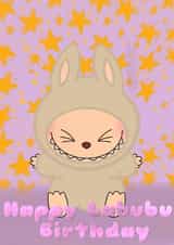 Cute Labubu themed birthday cards made for your loved ones! created by Charlie21102
