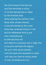 Heartfelt Wedding Card - First Dance created by Pickled Prints