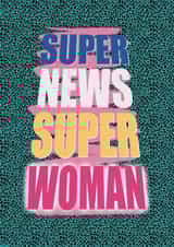 Congratulations card for a strong,inspiring Mum,wife,sister,girlfriend,friend! created by Rixon Design