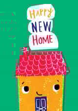 Cute New Home Card - Happy House created by Rosie & Radish