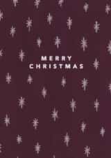 Classic Christmas Card - Stars created by Joy Jen Studio