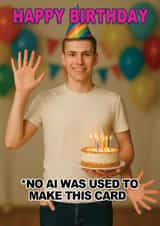 Funny Birthday Card - AI created by ShortRound888