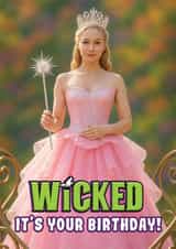Pretty Birthday Card - Wicked - Glinda created by ShortRound888