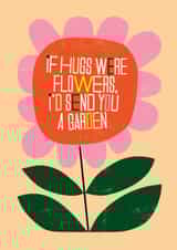 Heartfelt Thinking of You Card – Kate Smith Co. - Floral Supportive Hug created by Danilo