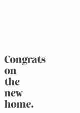 Congrats on the new home created by Alicia Maude Cards