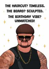 Funny Birthday Card - Ibiza Final Boss - TikTok created by Swish & Scribble