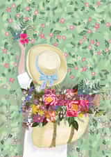 Pretty Birthday/Love & Friendship Card - For Her - Flowers created by Lara Waghorn