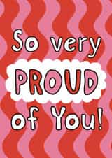 Classic Exams Card - So Very Proud created by Giddy Kipper