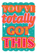 Bright Bold Brilliant Empowering Good Luck and Well Wishes created by Daisy Cann