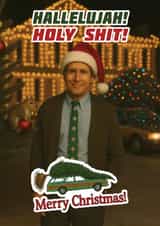 Funny Christmas Card - National Lampoon's Christmas Vacation - Clark Griswold created by ShortRound888