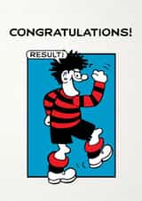 Fun Congratulations Card - Dennis The Menace - Result! created by Hype Associates
