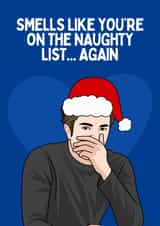 Funny Christmas Card - Twilight - Naughty List created by Sundiva Designs