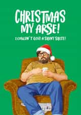 Funny Christmas Card - The Royle Family - Jim Royle created by Atwood & Atwood