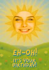 Cute teletubbies sun baby card - Eh-Oh! It's your birthday created by Alfie Calas