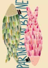 Cute couples anniversary card created by march & butler