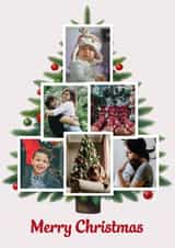 Personalised Christmas Photo Card created by Paul Stevens - Christmas Card for Friends and Family – Photo Card – Christmas Tree