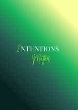 Empowering + encouraging card for lover, friend, or family. - I MATTER created by Karin Sorkin