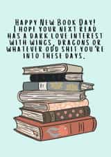 Funny Bookish Card for your Best Friend created by Sofi Lofi Studio