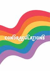 Condragulations! Well Done | Congrats | You're the Best | Drag Race | LGBTQ created by Emma B