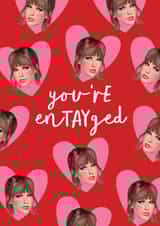 Funny Engagement Card - Taylor Swift created by AbiGoLucky
