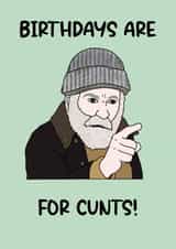 Farmer Jim from Brassic Funny Birthday Card created by Little Spoon