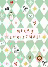 Cute Christmas Card - Festive Illustrations created by Lauren Barclay