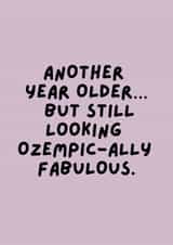 Have a jab! Funny and cheeky birthday card. created by Happy Dollop