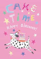 Cake Time Happy Birthday created by Susse Linton