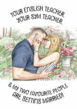 Funny Cute Taylor Swift Engagement or Wedding Card created by Pop Cult Cards