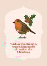 Classic Christmas Card - Strength And Peace created by Sweetlove Press