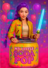 Fun Birthday Card - Rumi - K-Pop Demon Hunters created by Kerrylovescards