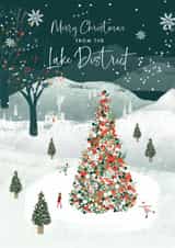 Christmas Card - From Lake District created by Rebecca Prinn