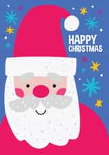 Cute Christmas Card - For Child - Santa created by Laurent Collective