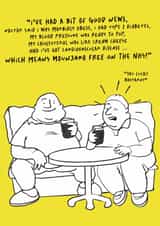 Funny card for friend, Mounjaro, NHS, Observational, current, stupid people created by Me Selfie Sufficient