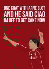 Federico Chiesa Liverpool FC themed birthday card created by DanAllen20