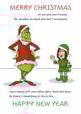 Funny Keir Starmer Christmas Card - Rachel Reeves Humour - Labour Tax 2025 Swizzoo created by Swizzoo